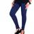 Blue cotton lycra leggings