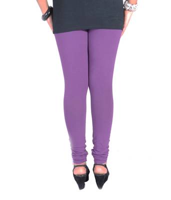 Blue cotton lycra leggings 4