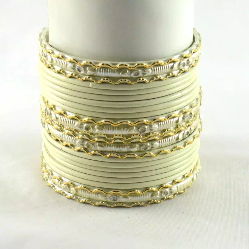 Hvm Sunshine Colourfull Metal Bangles
