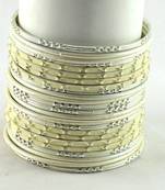 hvm alluring metal bangles 