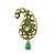 Emerald Green Jadau Kundan Kalgi for Men Safa Turban Jewellery for Men - Orniza