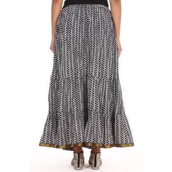 Black printed Cotton skirts 2