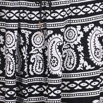 White printed Cotton skirts 5
