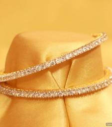 Single Line American Diamond Bangles