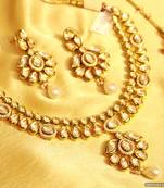 Kundan Meenakari Fusion Necklace Set