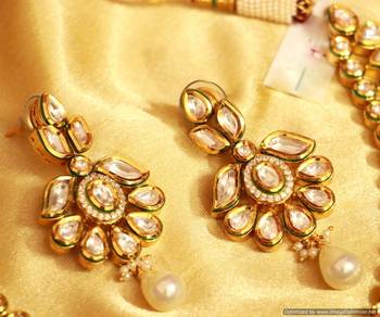 Kundan Meenakari Fusion Necklace Set 2