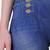 Blue Polyester and Spandex sexy workout-gym-wear