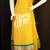 Yellow resham embroidery pita design beautiful replica
