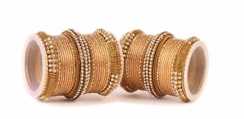 Gold Kundan Bangles And Bracelets 1