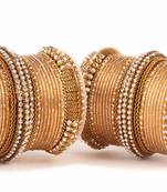 Gold Kundan Bangles And Bracelets