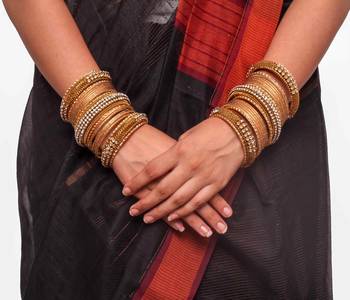 Gold Kundan Bangles And Bracelets 2