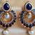 GORGEOUS ANTIQUE BALI EARRINGS DJ24362