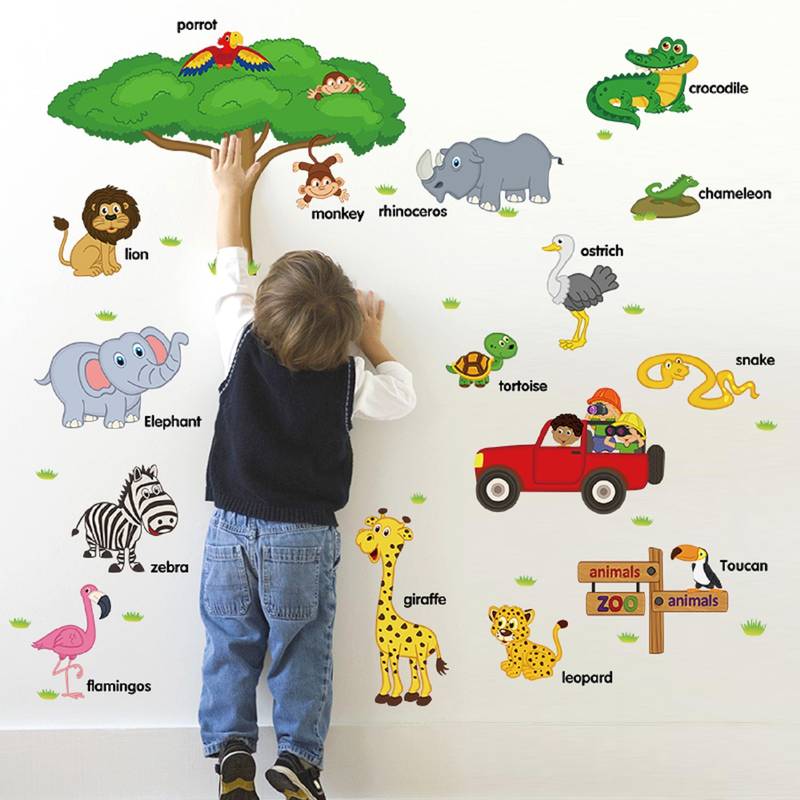 KidsCartoons' Wall Sticker (60 cm X 90 cm) Jaamso Royals 1591771