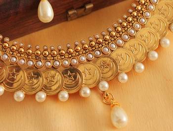 Awesome Jama Masjid Coin Necklace Set 2