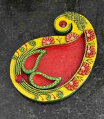 eCraftIndia Papier-Mache Roli Tikka Pooja Thali
