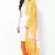 Nice Yellow White Cotton Bandhej Dupatta