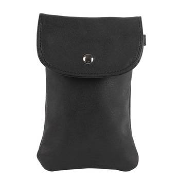 Simple Yet Stylish Black Mobile Pouch Bag 3