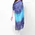 Shaded Blue Cotton Bandhej Dupatta