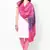 Pink Purple Cotton Hand Work Dupatta