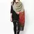 Tri-color cotton bandhej hand work dupatta