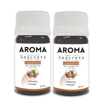 Cedarwood pure essential oil (30ml) - pack of 2 1