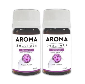 Geranium pure essential oil (30ml) - pack of 2 1
