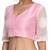 Baby pink raw silk readymade blouse