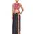 Rani pink multicolor raw silk readymade blouse