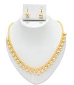 White cubic zirconia necklace-sets