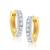 White cubic zirconia earrings