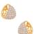 White cubic zirconia earrings