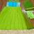 Green Net Neck Work semi stitched salwar with dupatta