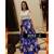 Bollywood Replica - Shraddha Kapoor Blue & White Party Wear Crop Top Lehenga