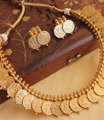 Beautiful Antique Coin Necklace Set