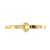 Aumkaara Collection OM Pendant in 14K Gold 32mm size Studded with 40 brilliant cut IGI certified diamonds