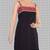 Ethnic Touch - Designer Black and Red Kurti with Red weaving