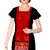 Ethnic Touch - Black and Red Kurti
