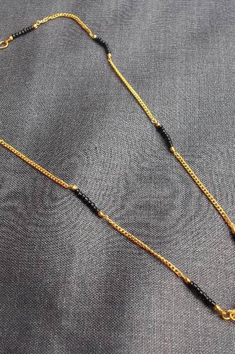 Golden coin Mangalsutra  Necklace set