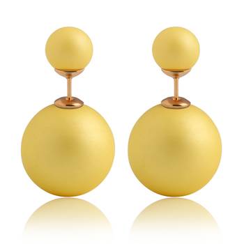 Multicolor pearl earrings 4
