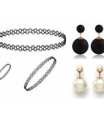 Multicolor pearl earrings