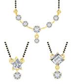 White cubic zirconia jewellery-combo