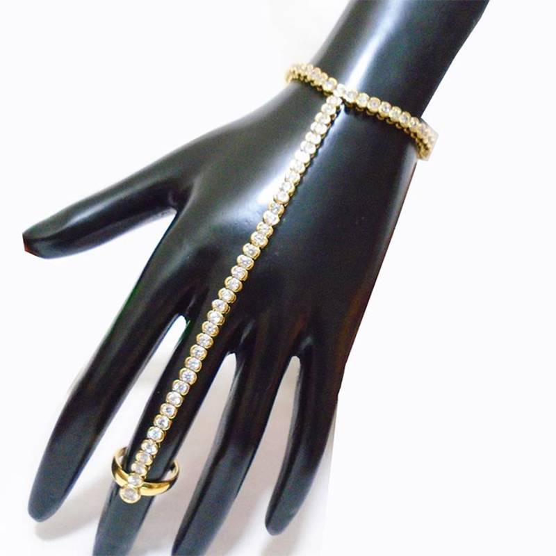 golden american diamonds bracelets