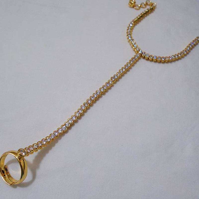 golden american diamonds bracelets