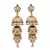 Royal Jadua Enamel Work Pearl Jhumki