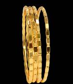 Daily use plain bangles real gold look
