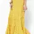 Beautiful Yellow Cotton Printed Skirt