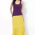 Beautiful Yellow Cotton Printed Skirt