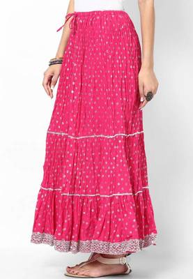 Amazing Siver Print Skirt 1