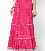 Amazing Siver Print Skirt