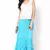 Beautiful Sky Blue Cotton Skirt